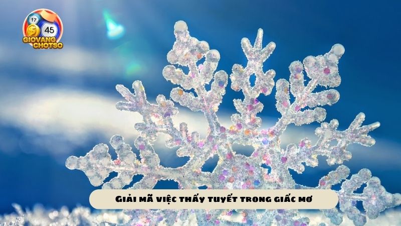 Mơ thấy tuyết đánh số mấy chuẩn xác nhất? Cùng giải mã giấc mơ thấy tuyết